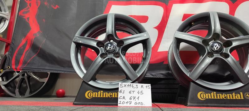 Aluminijumske felne  15" 5 x 114.3