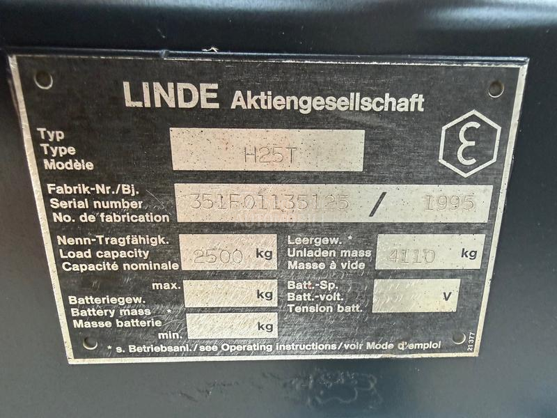 Linde H 25