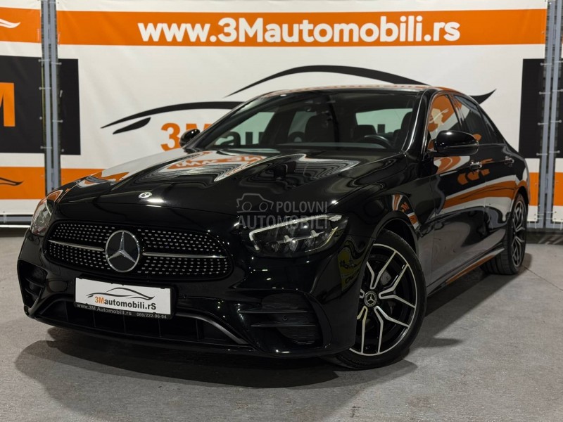 Mercedes Benz E 220 D/4M/AMG/BLACK