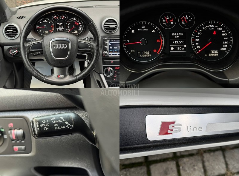 Audi A3 S LINE/ANDROID/LED
