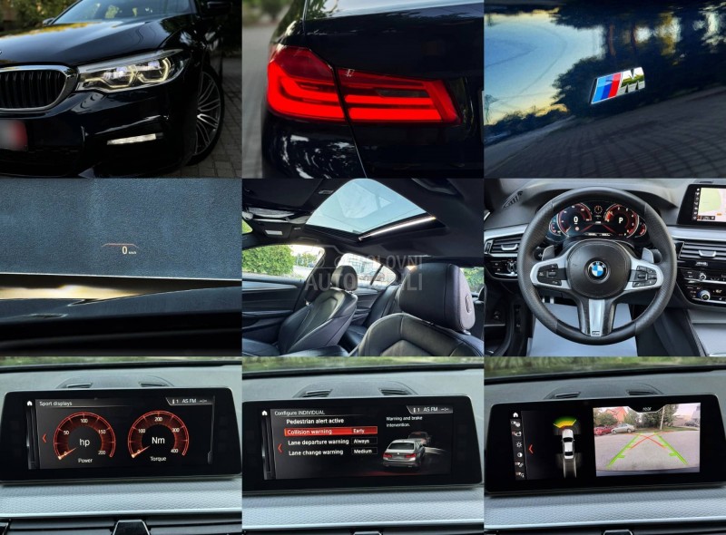 BMW 520 M-SPORT LED ŠIBER