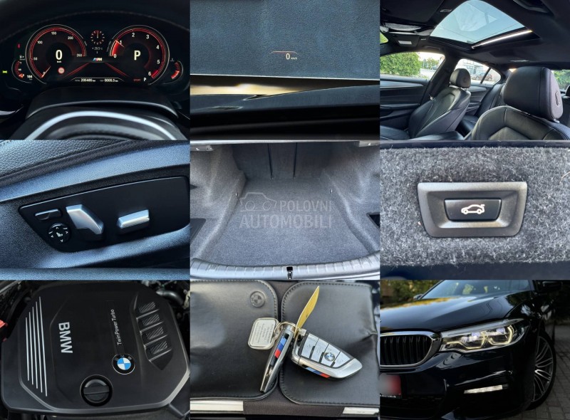 BMW 520 M-SPORT LED ŠIBER