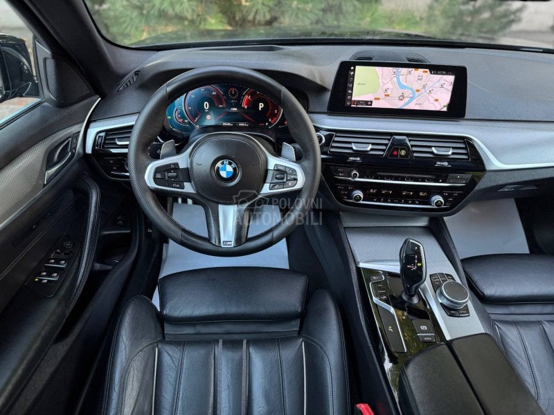 BMW 520 M-SPORT LED ŠIBER