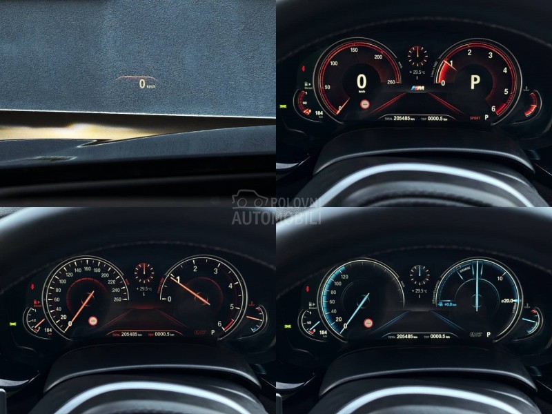 BMW 520 M-SPORT LED ŠIBER