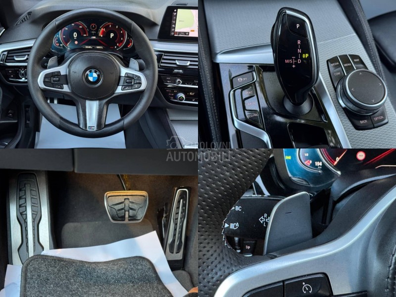 BMW 520 M-SPORT LED ŠIBER