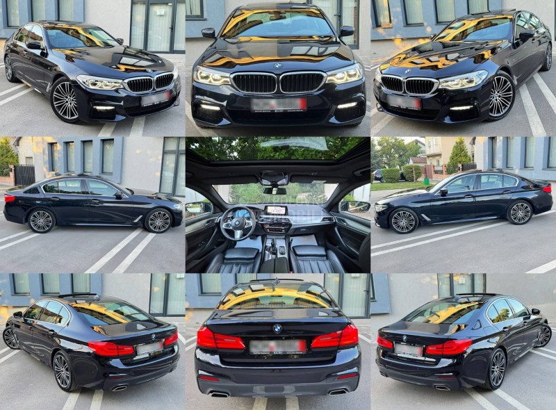 BMW 520 M-SPORT LED ŠIBER