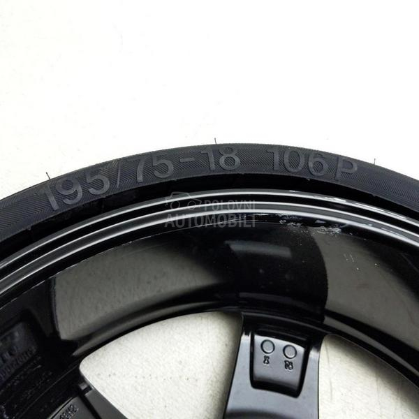 Aluminijumske felne rezervni točak 18" 5 x 110