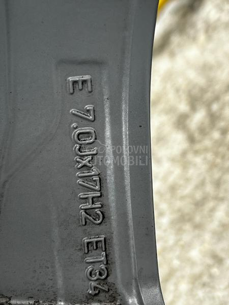 Aluminijumske felne 19 Michelin Pilot 19" 5 x 112