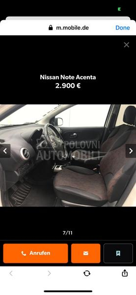 Nissan Note 1.4  pure tech