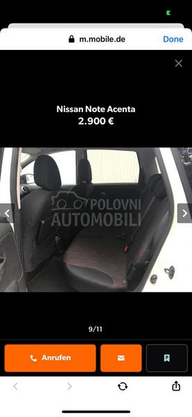 Nissan Note 1.4  pure tech