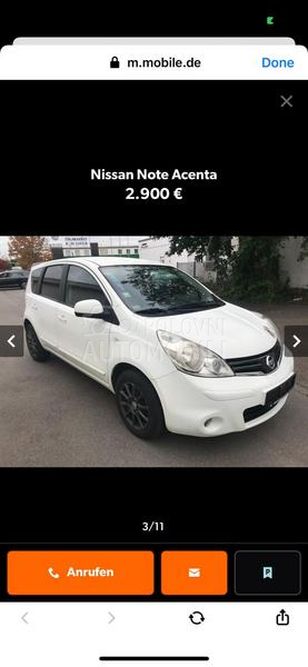 Nissan Note 1.4  pure tech