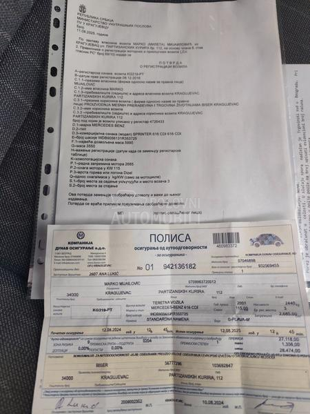 Mercedes Benz Sprinter 616