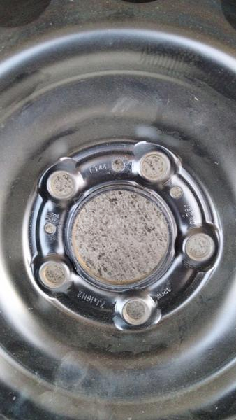 Čelične felne vise setova 16" 5 x 108