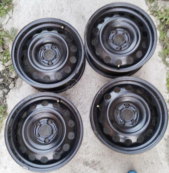 Čelične felne vise setova 16" 5 x 108