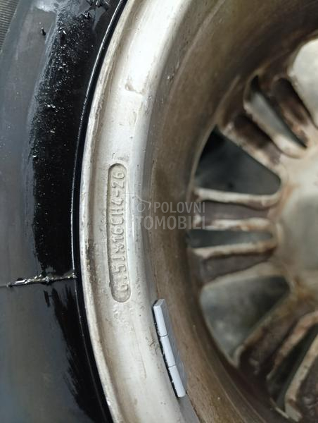 Aluminijumske felne bbs 16" 4 x 108