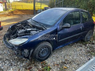 delovi za Peugeot 206 od 2000. do 2004. god.