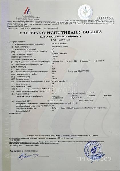 Kia Picanto 1.0 JAKO L.E.P.A