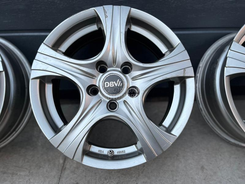 Aluminijumske felne DBW 16" 5 x 114.3