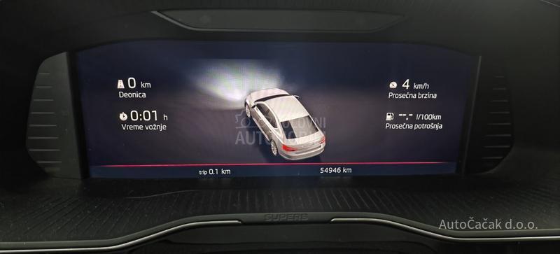 Škoda Superb 2.0 TSI 4x4 DSG LK