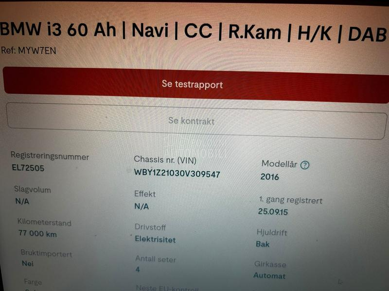 BMW i3 FUL