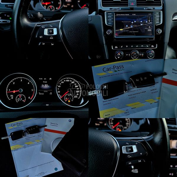 Volkswagen Golf 7 1.6TDI PAN0 NAVl