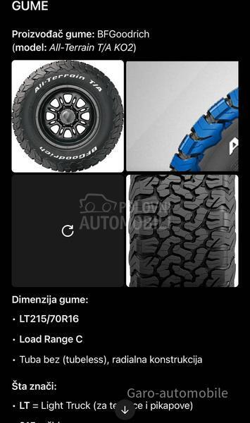 BFGoodrich 215/70 R16 Sve sezone