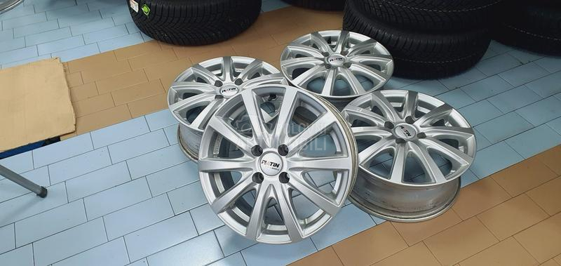 Aluminijumske felne JARIS 15" 4 x 100