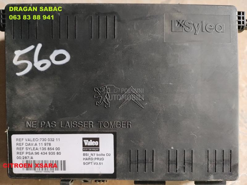 BSI BSM table osigurača