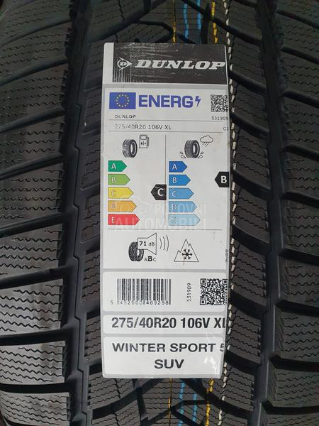 Dunlop 275/40 R20 Zimska