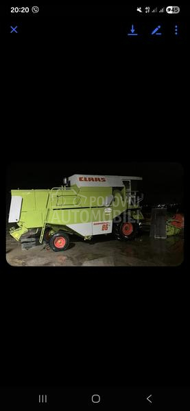 Claas dominator 86