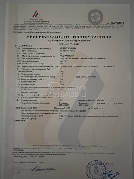 Volkswagen Crafter TDI