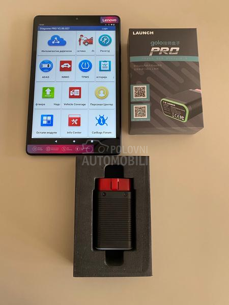 LAUNCH DIJAGNOSTIKA GOLO PRO 4.0 sa prevodom i tablet