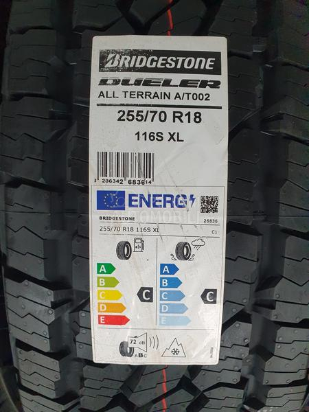 Bridgestone 255/70 R18 Letnja