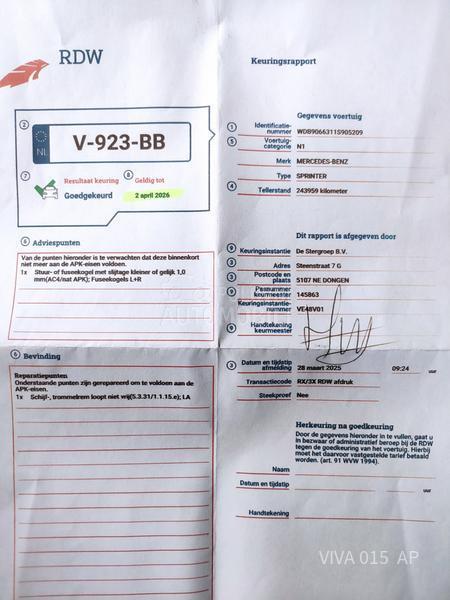 Mercedes Benz Sprinter 313 CDI KLIMA