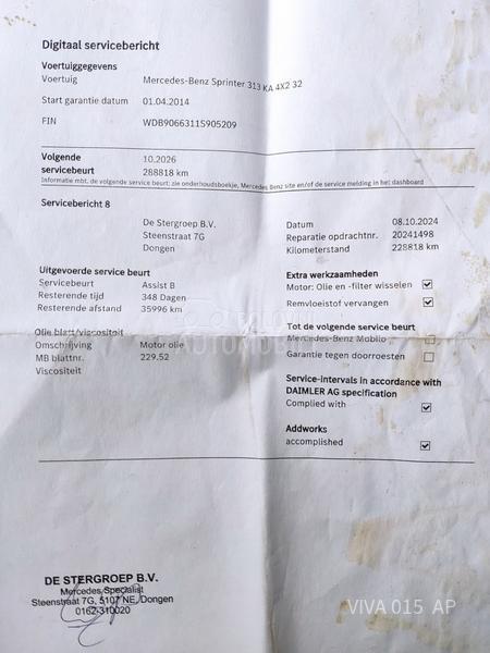 Mercedes Benz Sprinter 313 CDI KLIMA