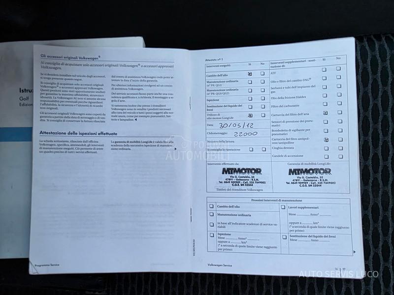 Volkswagen Golf 6 1.6TDI/V.SERVI/DOBAR