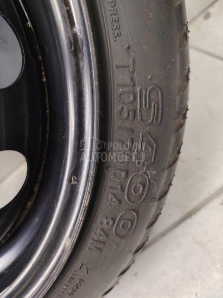 rezervni tocak r14 4x100