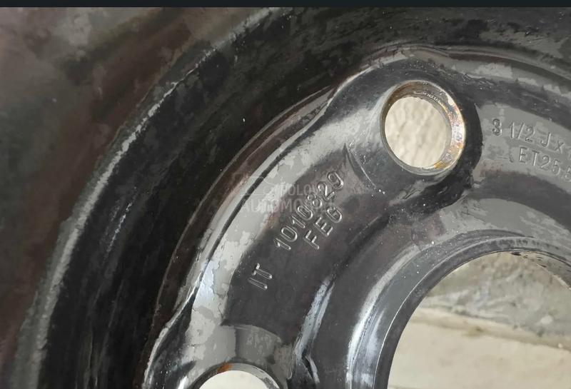 Rezerni tocak ćopavac 5x112 R18