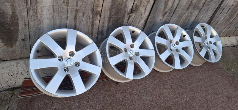 Aluminijumske felne peugeot orginal 16" 4 x 108