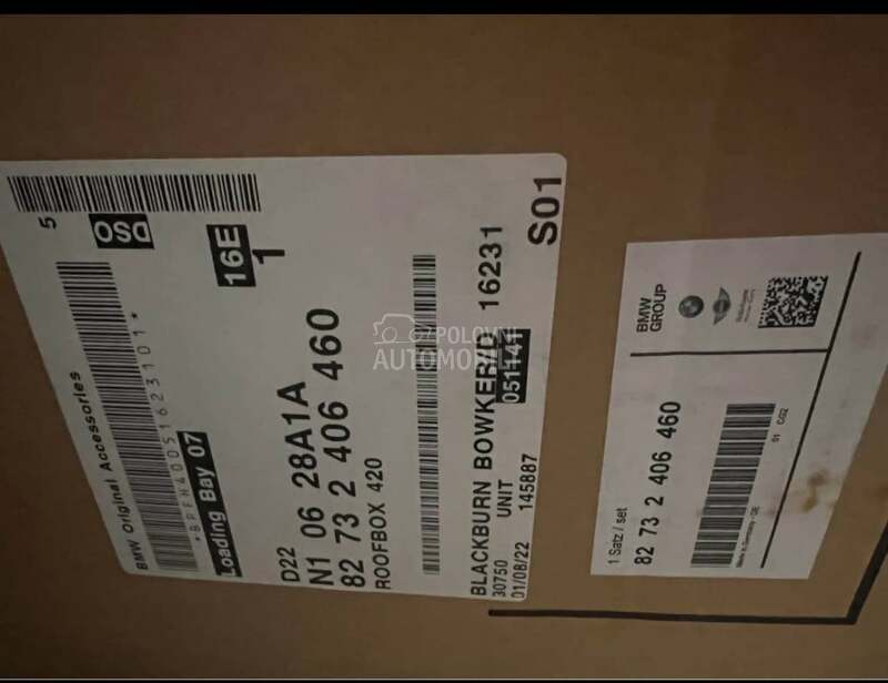 Krovni kofer i nosači