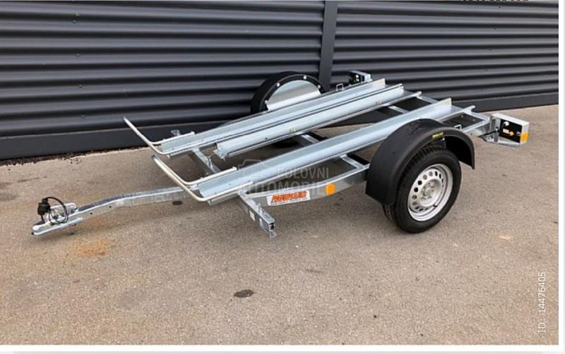 Prikolica za prevoz 2 motora