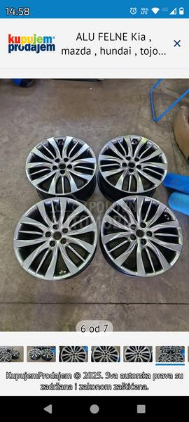 Aluminijumske felne  19" 5 x 114.3