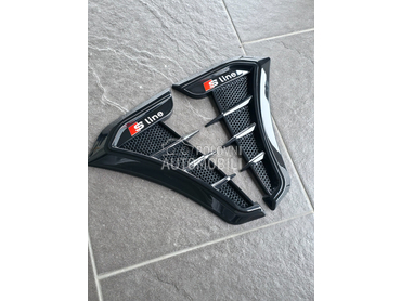 S line bocni difuzori NOVO za Audi Ostalo