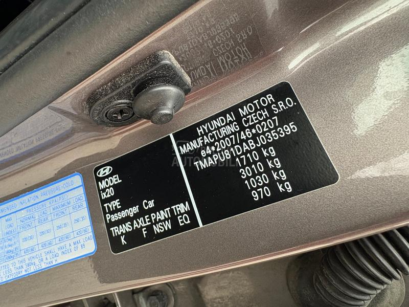 Hyundai ix20 1.6 GDi Alu CC PDC