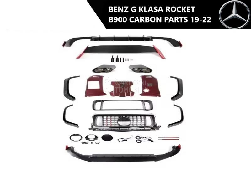 G klasa rocket B900 carbon kit