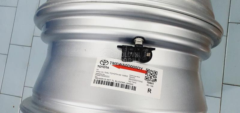 Aluminijumske felne JARIS 15" 5 x 114.3