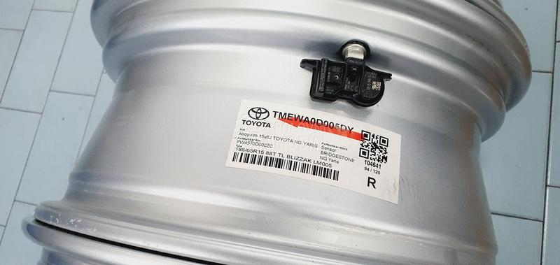 Aluminijumske felne JARIS 15" 5 x 114.3