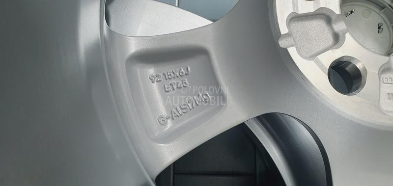 Aluminijumske felne JARIS 15" 5 x 114.3