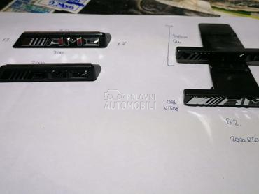 Natipis za grill masku AMG za Mercedes Benz C 32 AMG, C 36 AMG, C 55 AMG ...