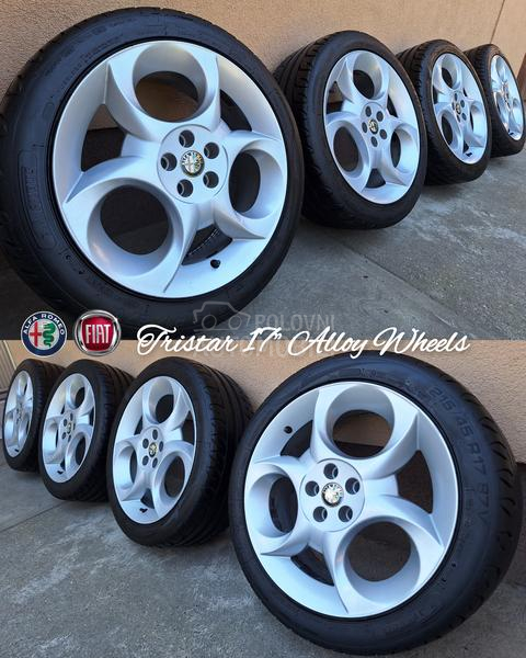 Aluminijumske felne TRISTAR NOVE GUME 17" 5 x 98